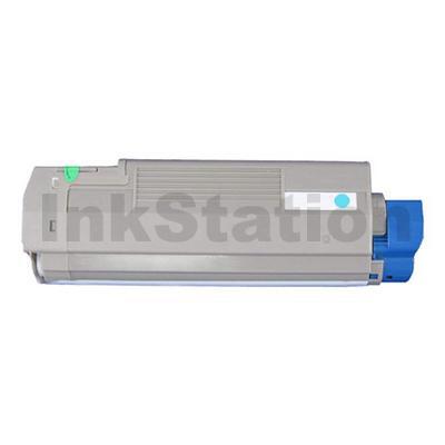 OKI C712N Compatible Cyan Toner Cartridge (46507611) - 11,500 pages