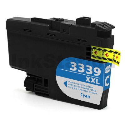 Brother LC-3339XLC Compatible High Yield Cyan Ink Cartridge - 5,000 pages