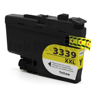 Brother LC-3339XLY Compatible High Yield Yellow Ink Cartridge - 5,000 pages