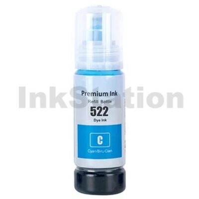 Epson T522 Compatible Cyan Ink Bottle [C13T00M292]