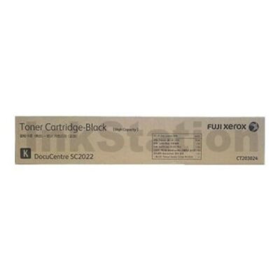 Fuji Xerox DocuCentre SC2022 Genuine Black Toner Cartridge CT203024 - 12,500 pages