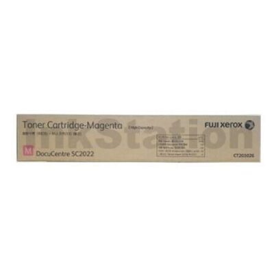 Fuji Xerox DocuCentre SC2022 Genuine Magenta Toner Cartridge CT203026 - 14,400 pages