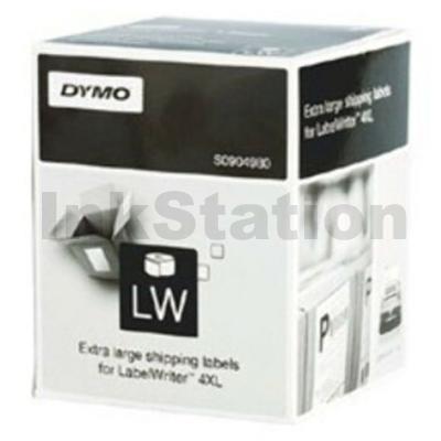 Dymo SD0904980 Genuine White Label Roll 104mm x 159mm - 220 labels per roll