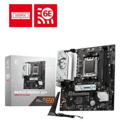 MSI MAG B650M GAMING WIFI AM5 Micro-ATX Motherboard