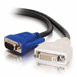 VGA male to DVI female 1.8m cable