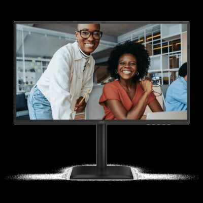 AOC 27E4UJ 27" FHD IPS 120Hz Monitor. Height-Adjustable, Speaker, VGA x 1, HDMI 1.4 x 1, DisplayPort 1.2 x 1